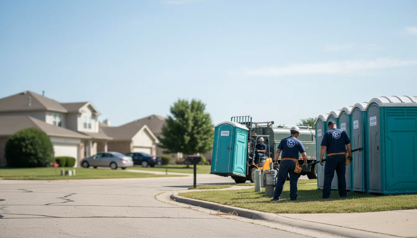 Porta Potty Rental in Harper, KS near me